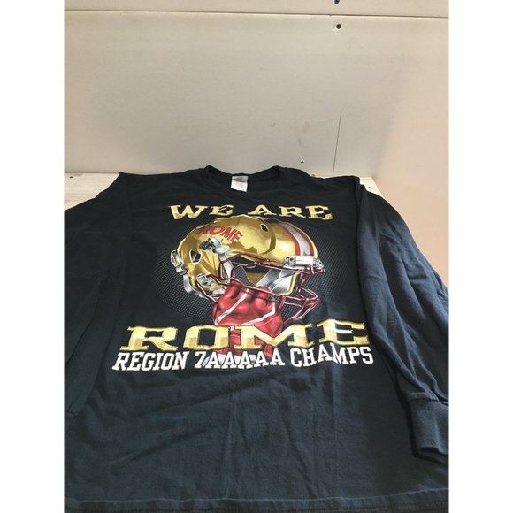 Unisex Rome Georgia Region 7AAAAA Champs long sleeve tee shirt size Large - Picture 1 of 4